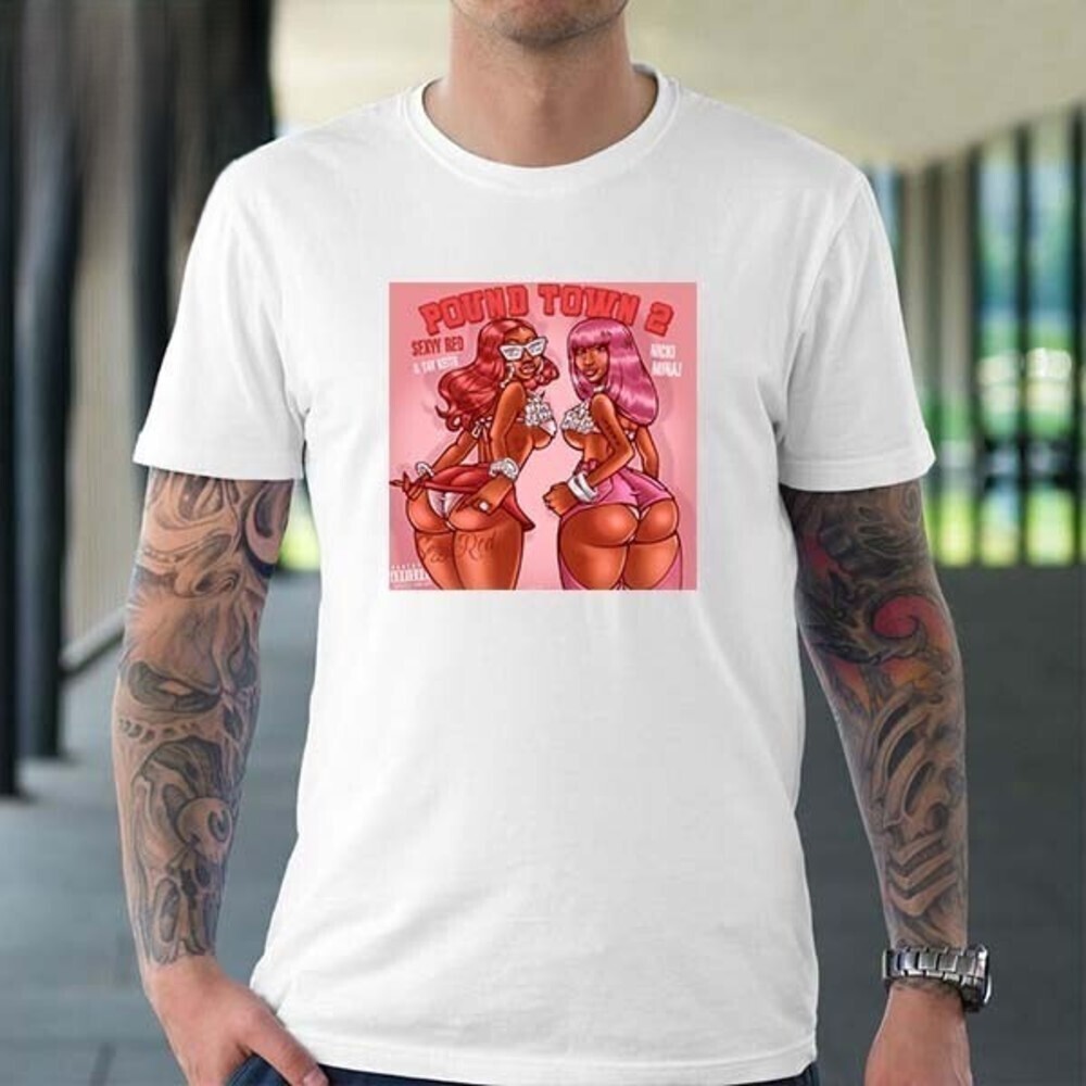 Sexyy Red Tay Keith Nicki Minaj Pound Town Graphic Unisex T-Shirt